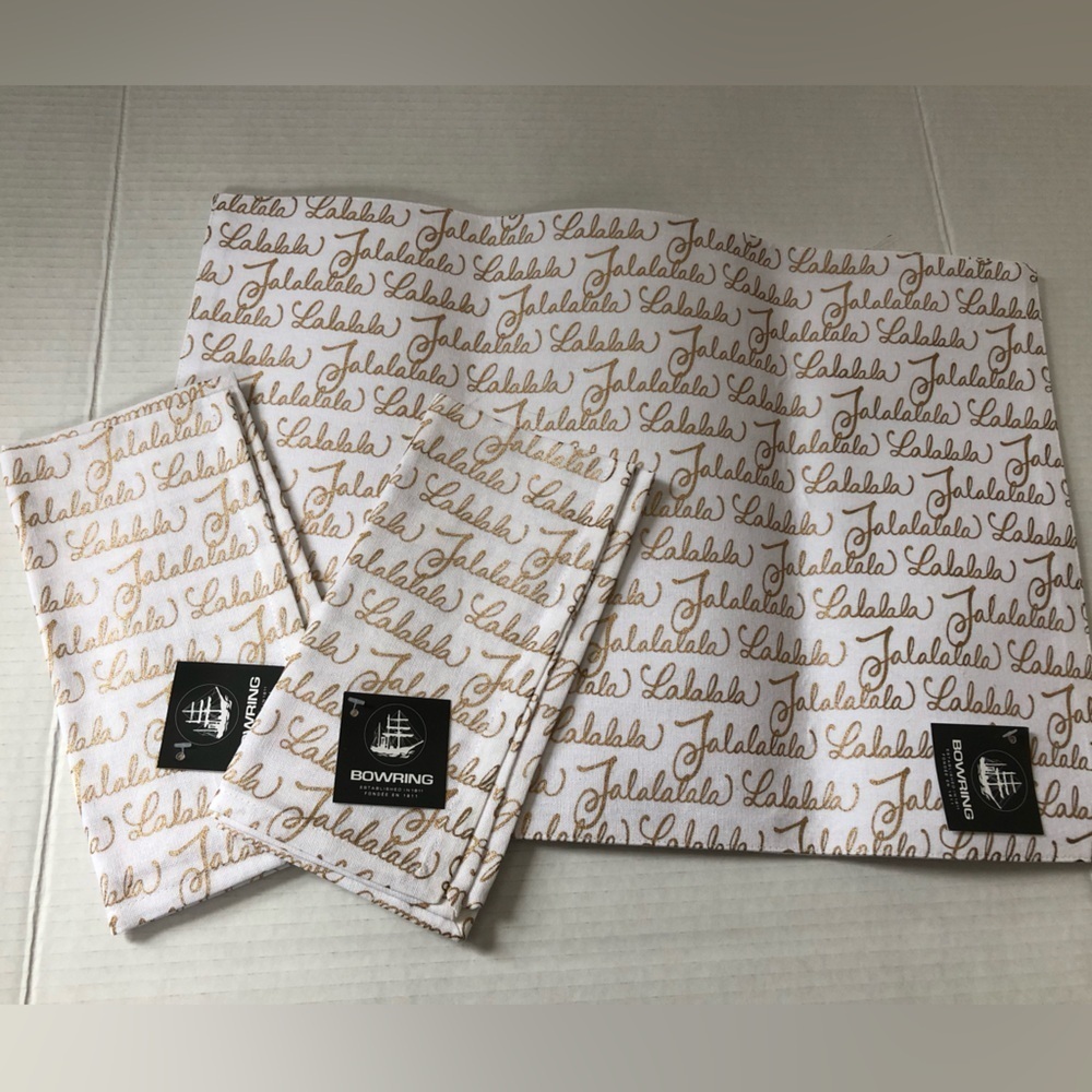 Bowring Falala Placemat and Napkin Set for Two